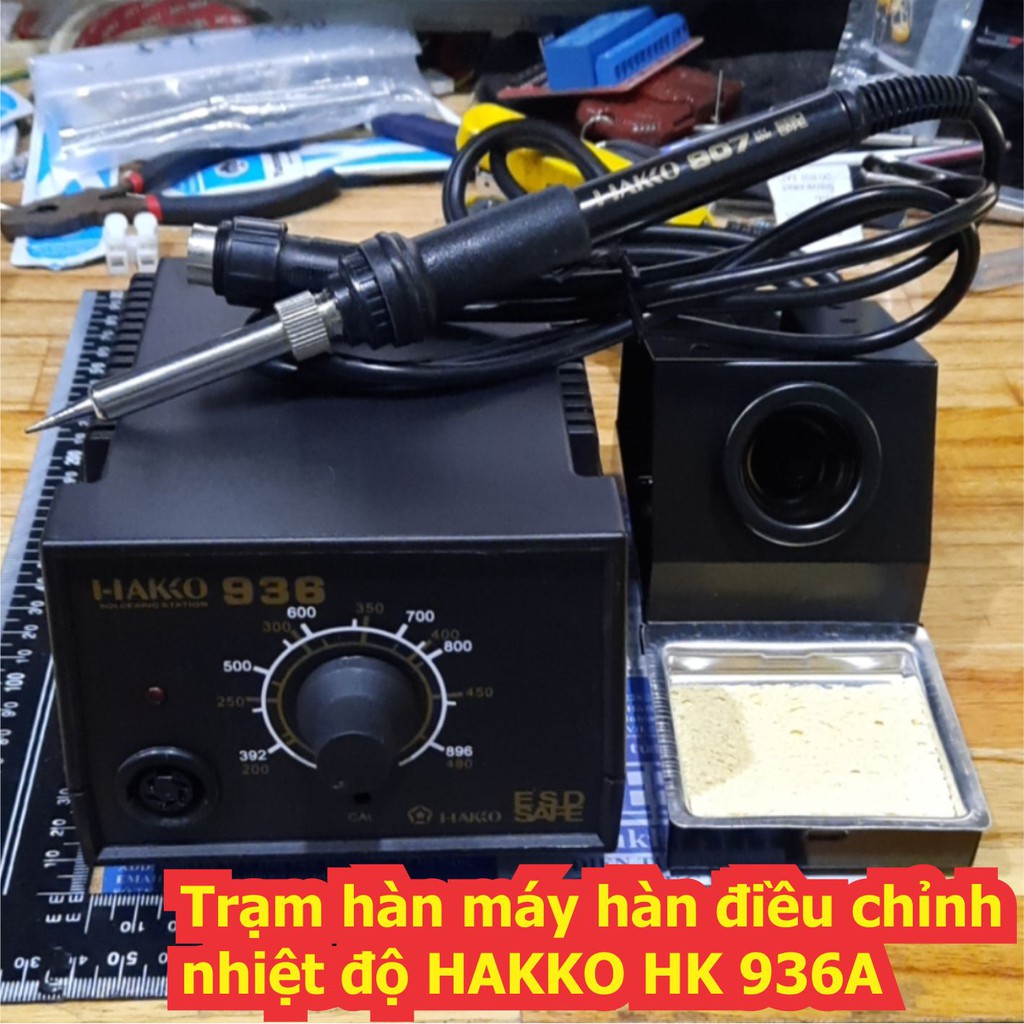 Trạm hàn máy hàn điều chỉnh nhiệt độ HAKKO HK 936 kde7224