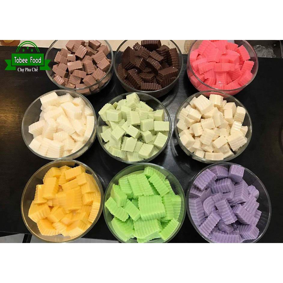 Bột Làm Pudding Barismate 100g (Gồm Các Vị: Trứng, Matcha, Socola, Khoai Môn, Xoài, Dưa Lưới) | BigBuy360 - bigbuy360.vn