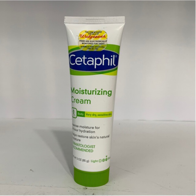 [ Hàng Mỹ ] kem dưỡng thể cho da khô, da nhạy cảm Cetaphil Moisturizing Cream 85g