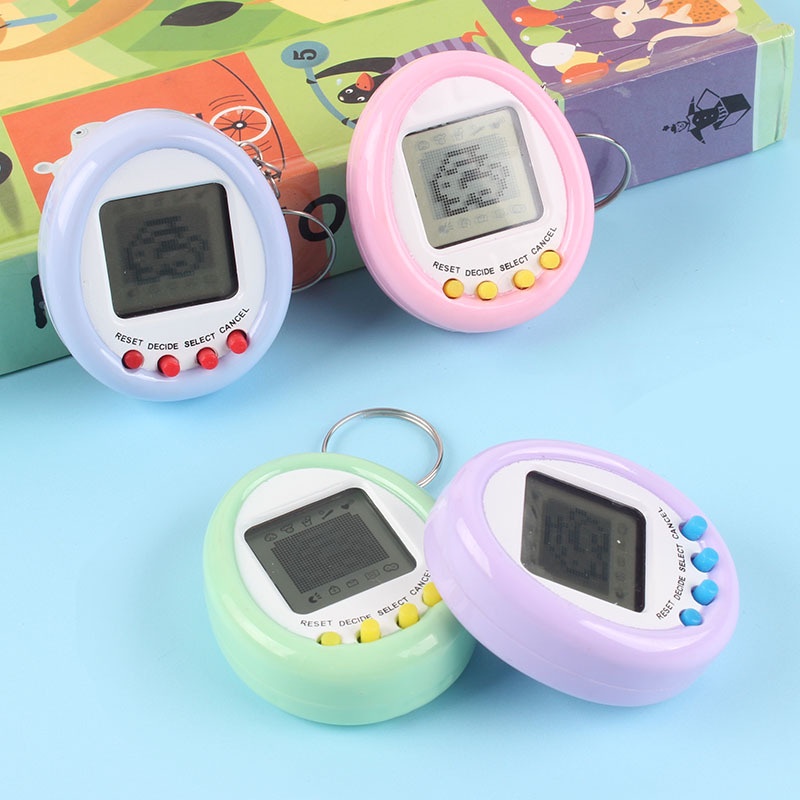 Máy nuôi thú ảo Tamagotchi cầm tay màn hình LCD tiện lợi