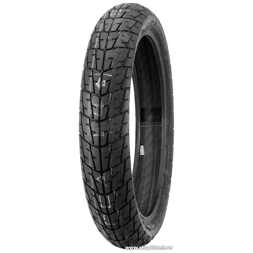 Vỏ Dunlop 100/80-16 gai K330A gắn bánh trước SHVN