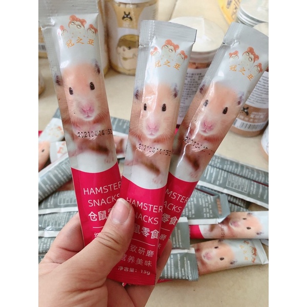 [Nhiều loại] Soup dinh dưỡng dành cho Hamster. Súp dinh dưỡng.Sốt/gel dinh dưỡng.Snack Hamster/Sóc/Rat