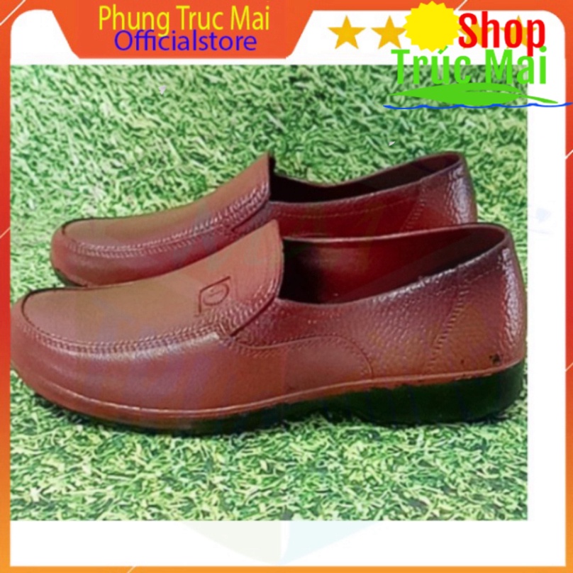 Giày nam giả da kiểu giáng hiện đại không thấm nước