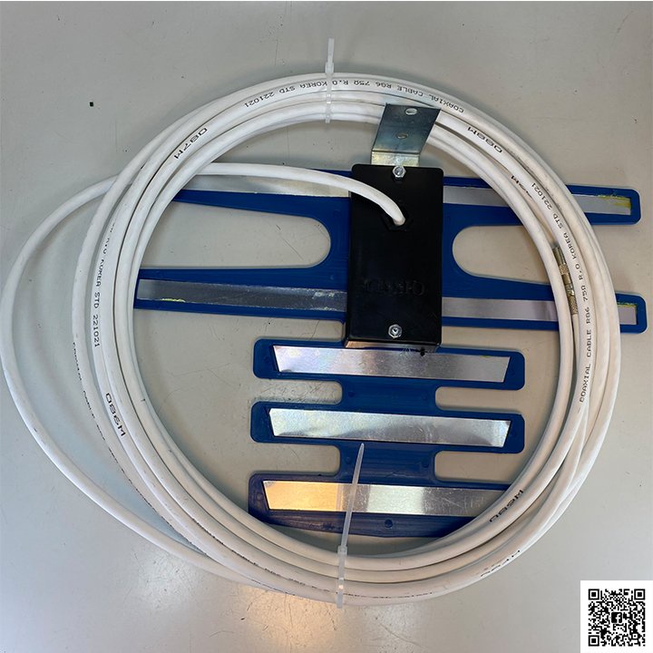 Anten tivi kỹ thuật số DVB T2 ngoài trời - 12m dây cáp - Jack nối - Có nhựa bảo vệ Anten new,hàng chuẩn Phuzinshop