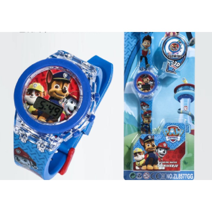 Đồng hồ điện tư đèn led nhiều mẫu nhân vật cho bé | BigBuy360 - bigbuy360.vn