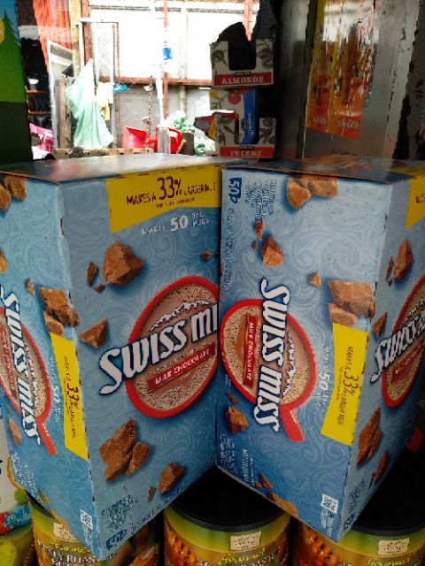 (Date t8/2022) Hộp cacao sữa 50 gói Swiss Miss milk chocolate 1.95kg | BigBuy360 - bigbuy360.vn