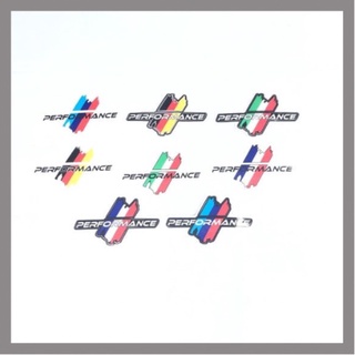 Tem decal / Tem Performance ITALY / AMG BMW chất  liệu pvc cao cấp chống thấm trang trí xe hơi, xe máy...