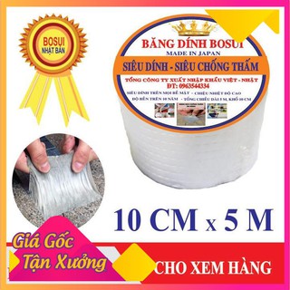 Băng keo siêu dính cao cấp Chống thấm vết nứt trần nhà, mái nhà, mái tôn thủng dột, vết nứt ngang tường, dụng cụ bị thủn