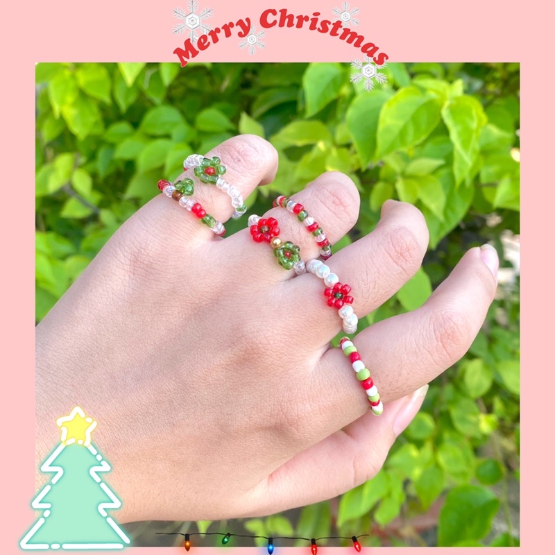 Christmas collection ring so cute
