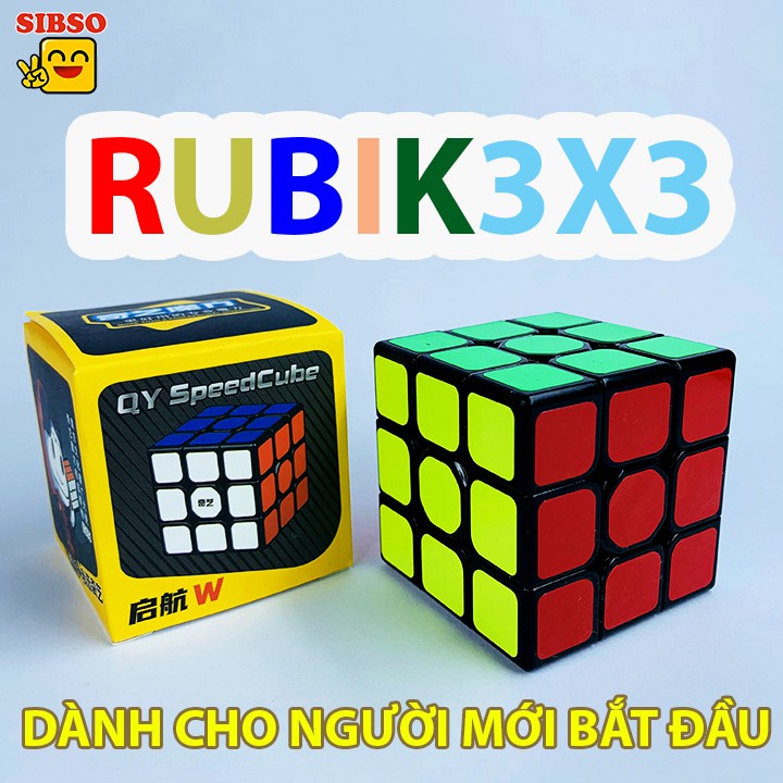 Đồ Chơi Rubik 3x3 QY SpeedCube - Rubik 55mm A1102 - SIBSO