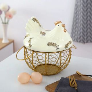 (ORDER) Giỏ gà đựng trứng dễ thương 02