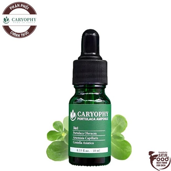 Tinh Chất Chăm Sóc Cho Da Mụn Caryophy Portulaca Ampoule 10ml