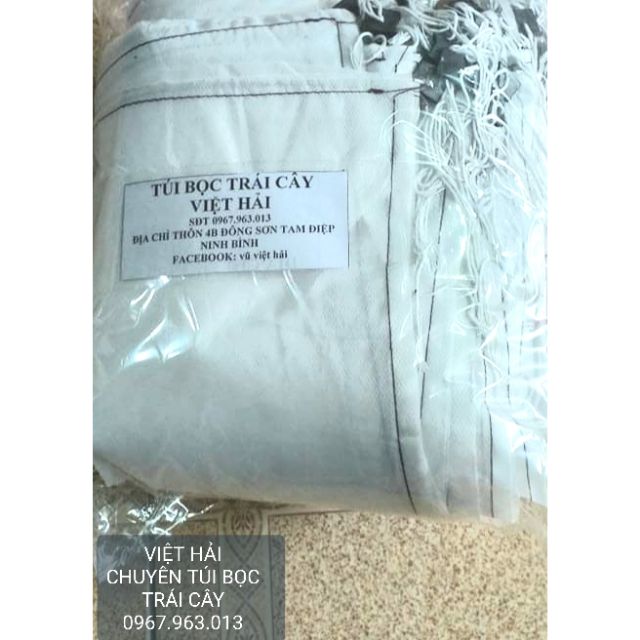 50 Túi vải bọc BƯỞI 30x30cm siêu bền