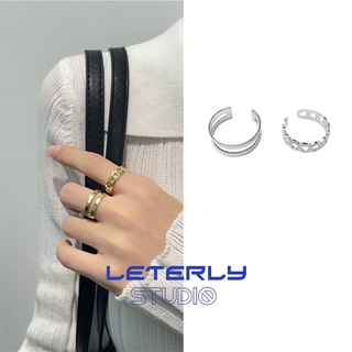 Nhẫn Kiểu Dáng Đơn Giản Phong Cách Hàn Quốc F378