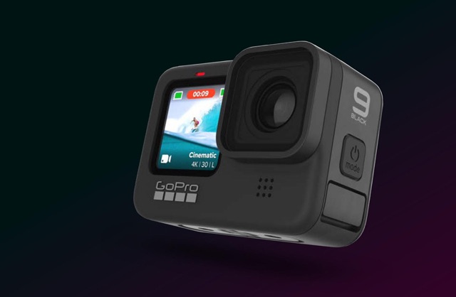 Máy quay phim hành động GoPro HERO 9 Black | Chính hãng FPT phân phối