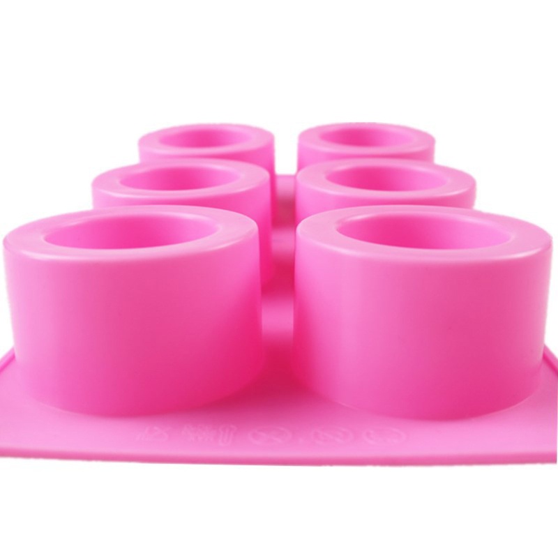 Khuôn Silicone Làm Cốc Nước 6 Ngăn Tiện Dụng