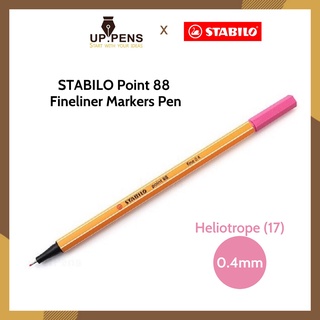 Bút line  Stabilo Point 88 Fineliner Markers Pen – Màu hồng (Heliotrope)