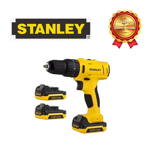 Máy khoan pin Stanley SCH12S2-B1 10.8V chính hãng (chức năng búa)