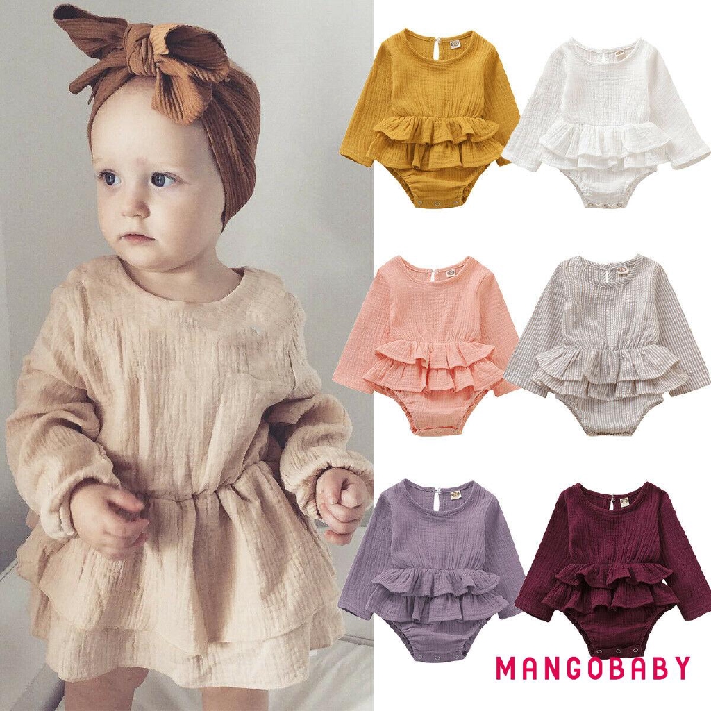 Bộ đồ áo liền quần cho các bé 0-18 tháng