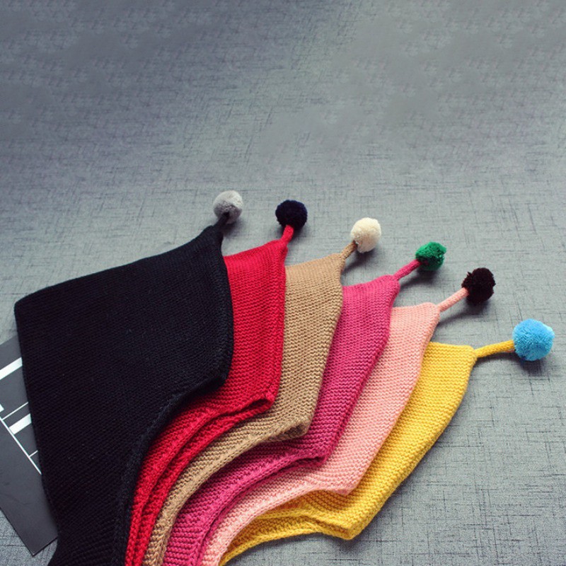 Mũ len đan kèm khăn choàng cổ giữ ấm đáng yêu dành cho bé balo local brand | BigBuy360 - bigbuy360.vn