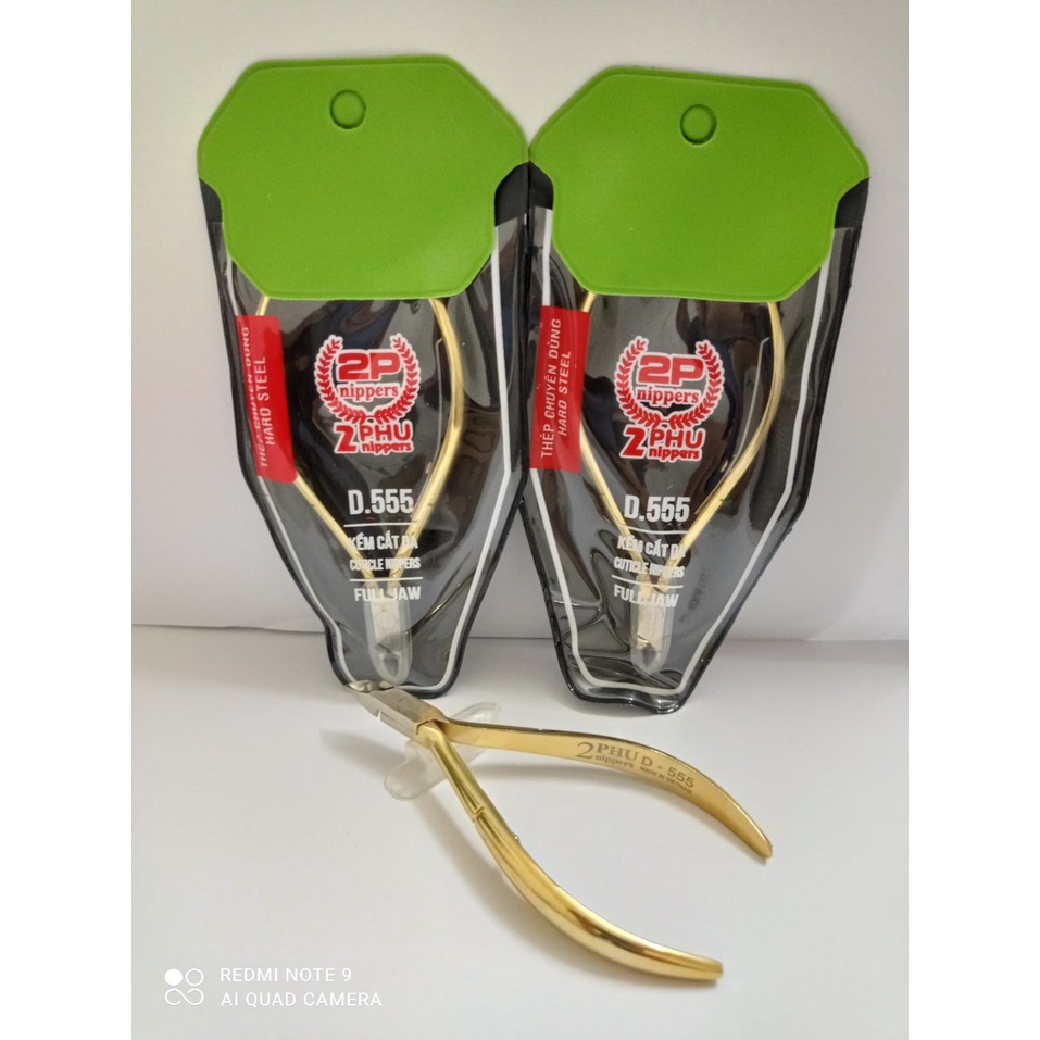 Kìm nhặt da D555 2p, Kềm cắt da D555 2p