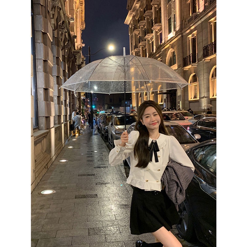 Áo Sơ mi kiểu tặng kèm tag nơ