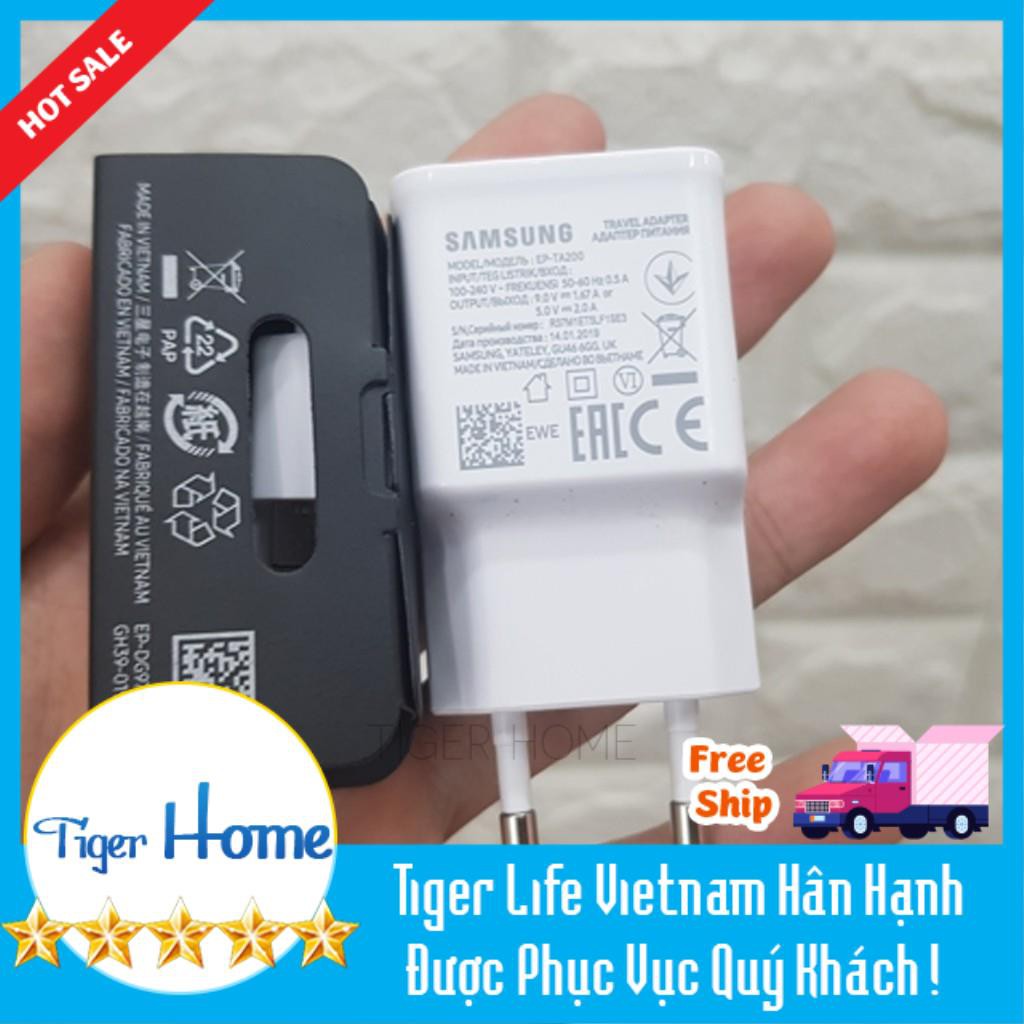 Bộ Cáp Sạc nhanh galaxy s10/s10p/s10e Chính Hãng Bh 12 Th 1 Đổi 1