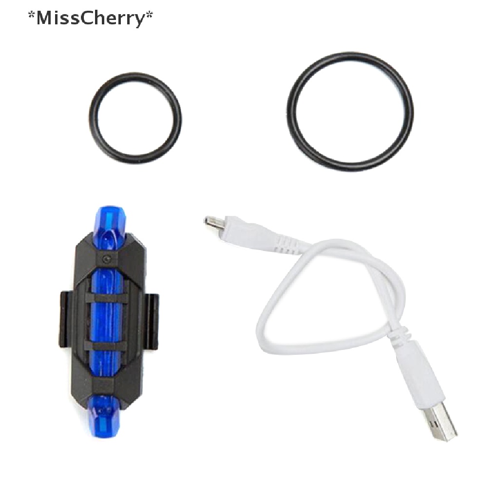 Đèn LED Cảnh Báo An Toàn Phía Trước / Sau Xe Đạp Sạc USB