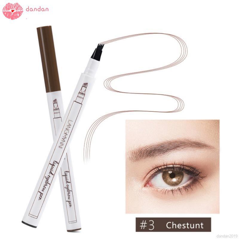 [Hàng mới về] Bút vẽ chân mày dạng phẩy sợi tinh tế trang điểm chống nước lâu trôi | BigBuy360 - bigbuy360.vn