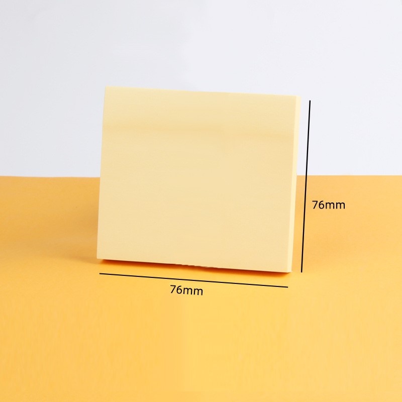 Giấy Nhớ Vuông 76*76 mm, Giấy Ghi Chú SKYGLORY Dán Được Sticky Notes Tập 100 Tờ