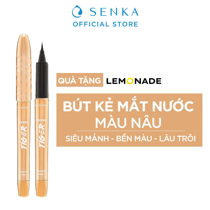 [HB GIFT] Bút kẻ mắt dạng nước Lemonade SuperTiger - Tigereyes Liner-Brown 1g ( Brown)