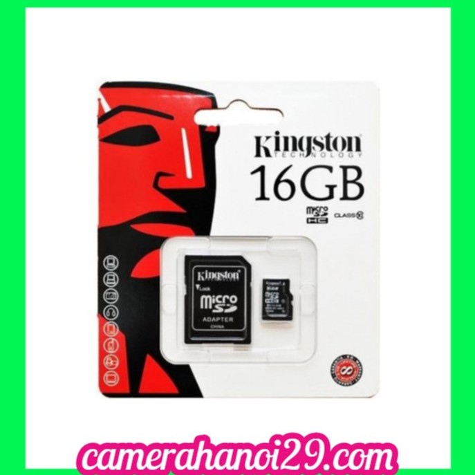 Thẻ nhớ Kingston 16gb Class10 Chính hãng | BigBuy360 - bigbuy360.vn