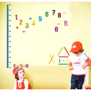 Decal Dán Tường Học Đếm Số