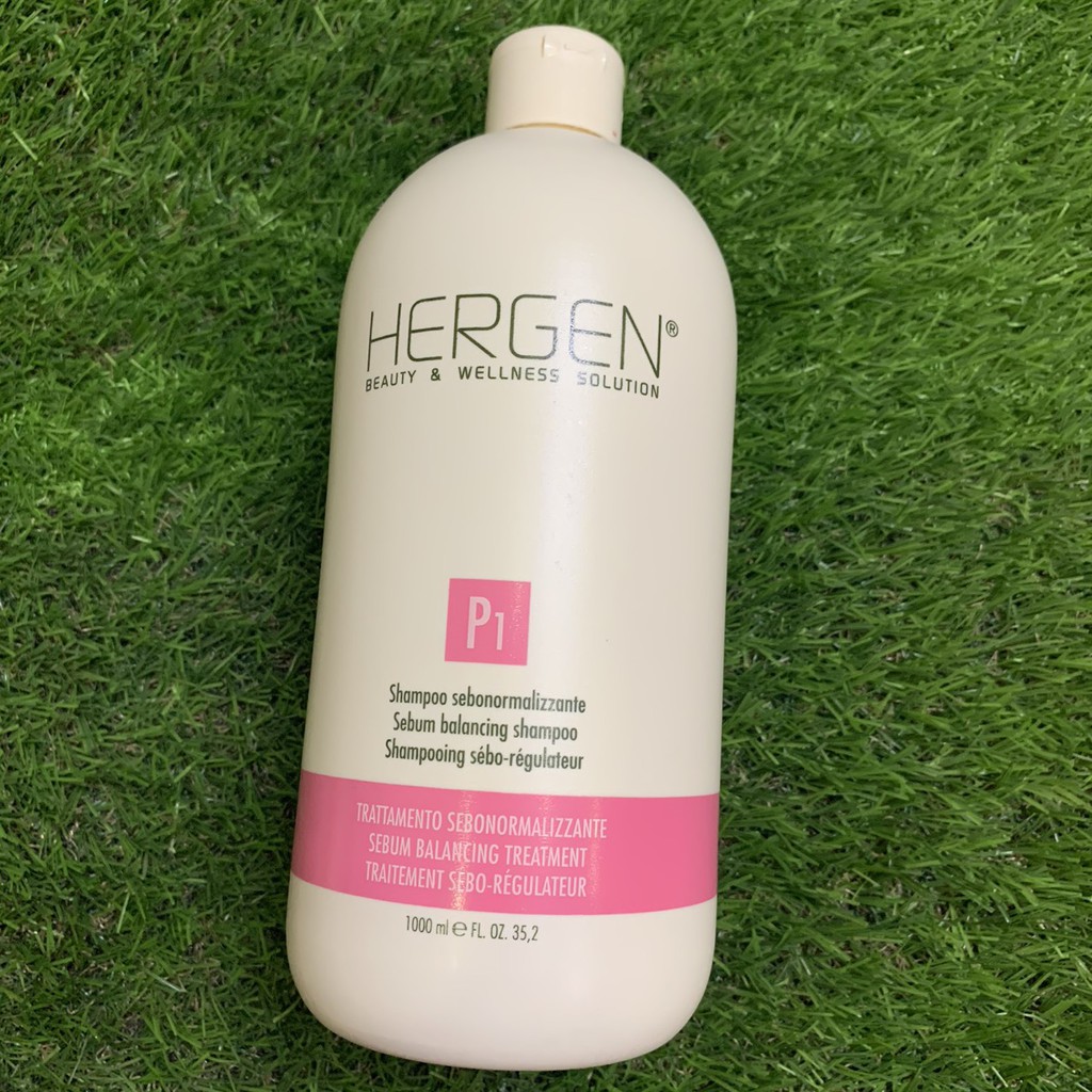 Dầu gội hạn chế dầu Hergen P1 Sebum Balancing Shampoo 1000ml