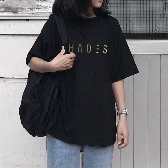 Áo thun Hades đầu sói unisex / Áo phông form rộng chất cotton mềm mát | WebRaoVat - webraovat.net.vn