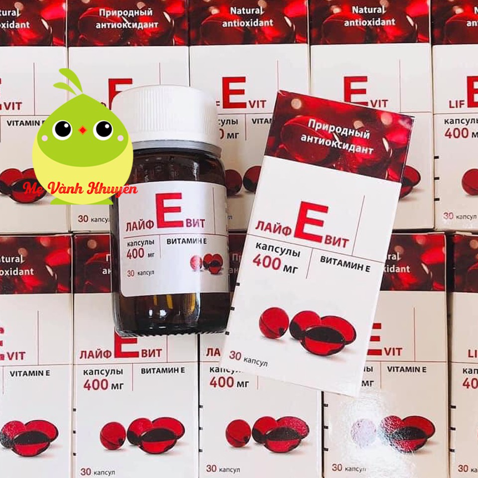 Vitamin E đỏ 400mg cho phụ nữ trên 12 tuổi Mirrolla/Zentiva, Nga (30v) | BigBuy360 - bigbuy360.vn