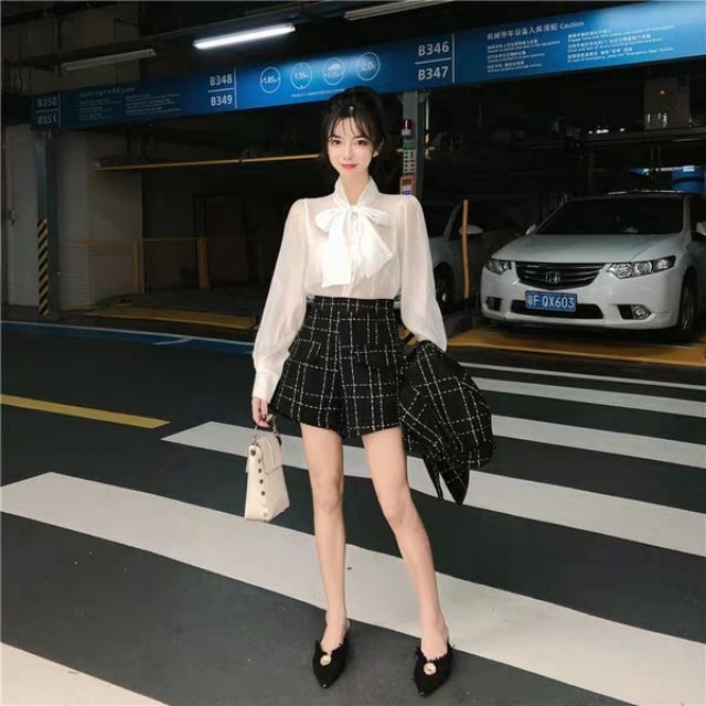 SÉT ÁO GILE, QUẦN DẠ TWEET