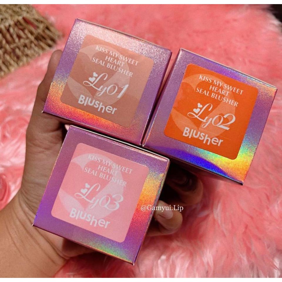 Má Hồng Cushion Trái Tim 52 Blusher XIXI