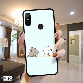 Ốp lưng Xiaomi Redmi 6 Pro / Mi A2 Lite  - Viền dẻo lưng nhám