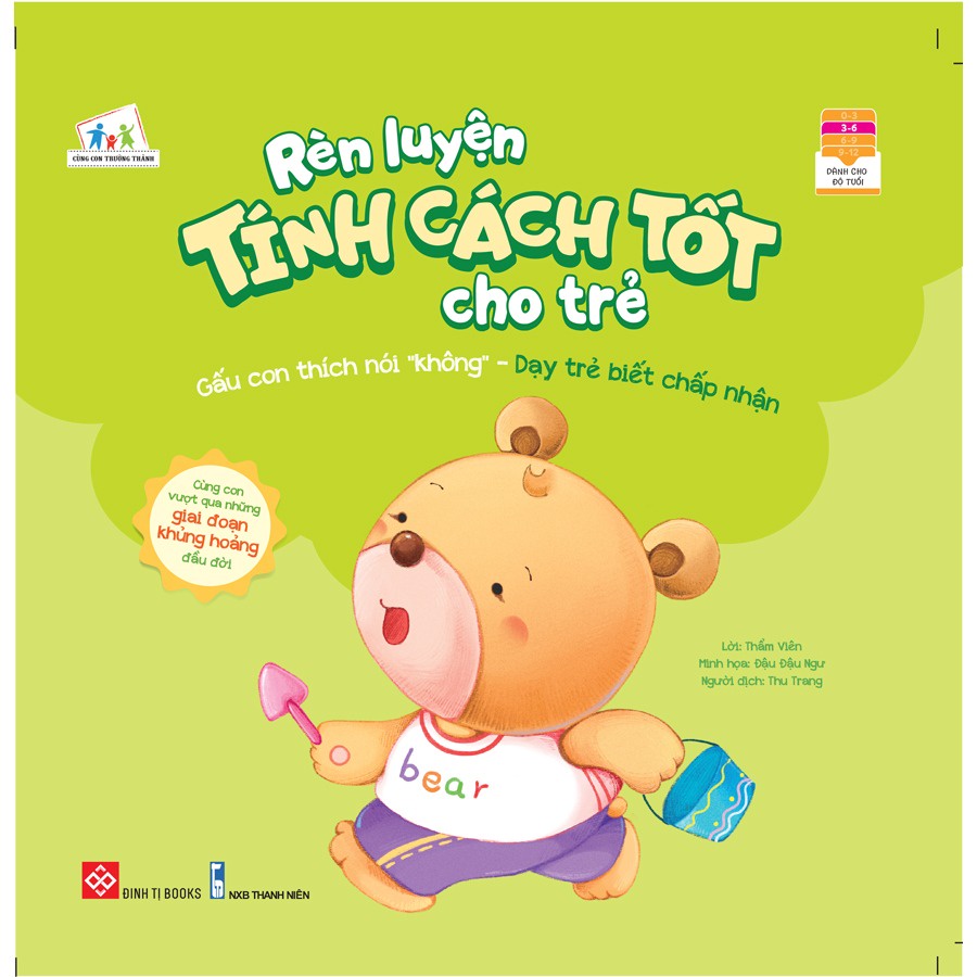 Sách-Rèn luyện tính cách tốt cho trẻ