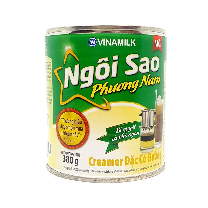 NOW SHIP- Sữa đặc có đường ngôi sao phương nam lon 380g