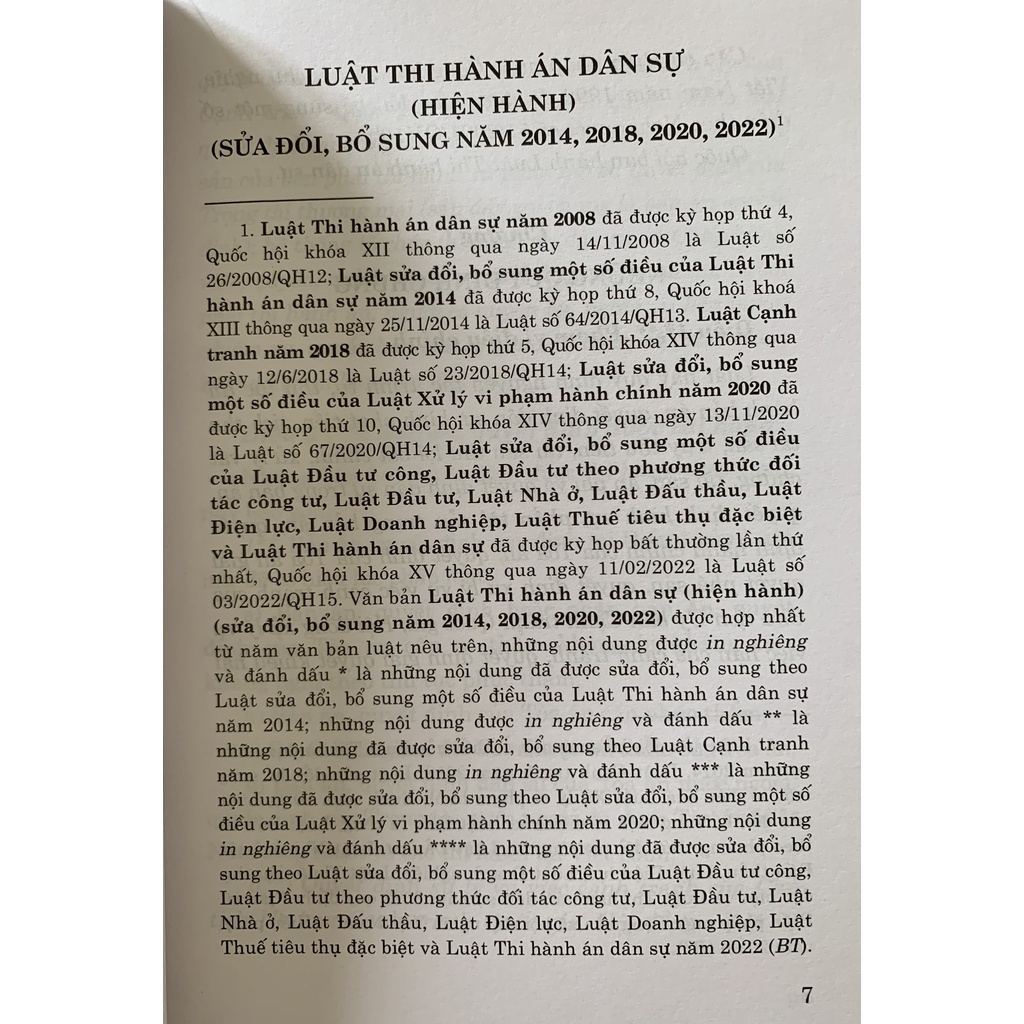 Sách- Luật Thi Hành Án Dân Sự