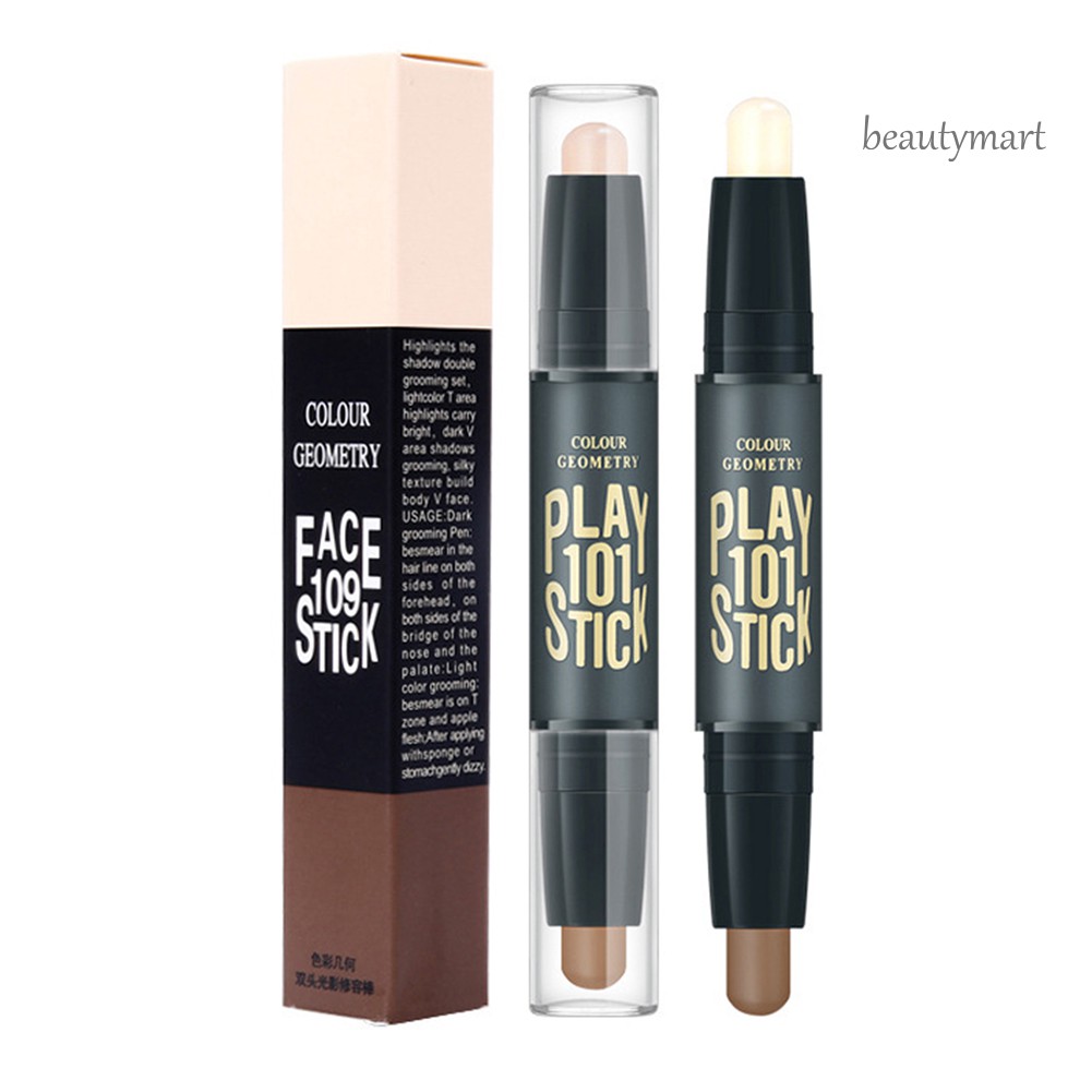 [Hàng mới về] Bút bắt sáng hai đầu kiêm che khuyết điểm trang điểm mặt/ mắt