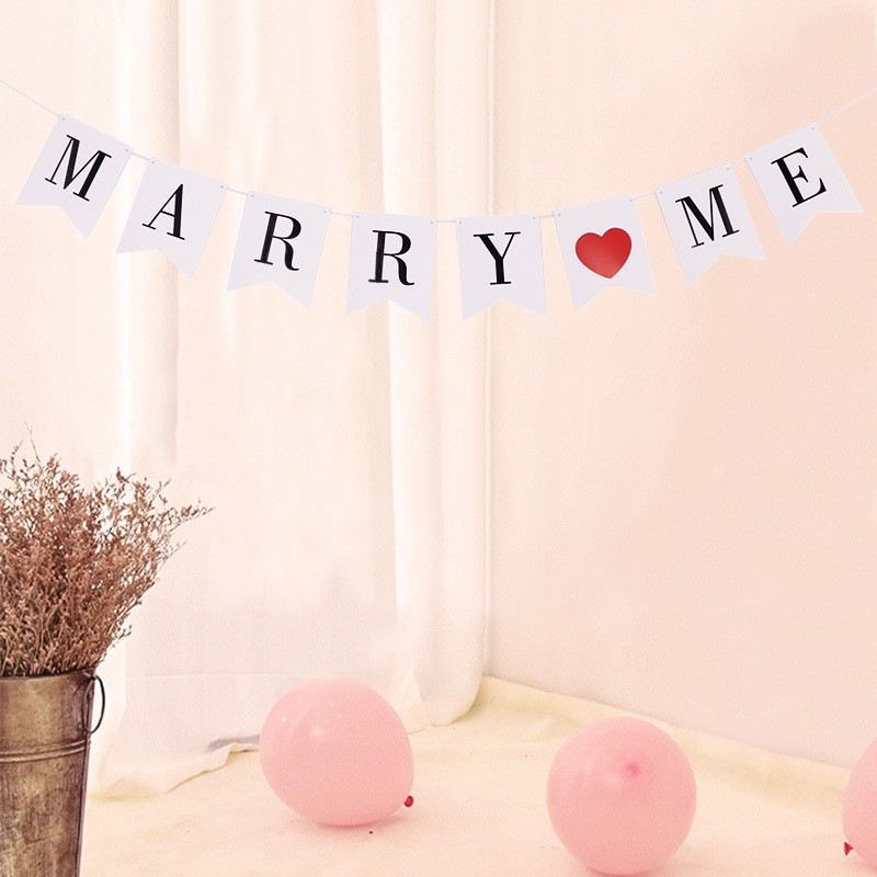 Dây Chữ I Love You & Marry Me Trang trí Phòng Cưới #onhacoshopee PK47