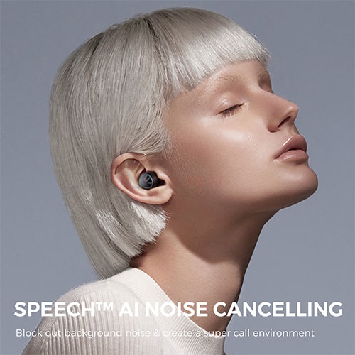 Tai nghe Bluetooth True Wireless Soundpeats Mini - Hàng chính hãng - Công nghệ khử ồn Speech AI, âm thanh trong trẻo