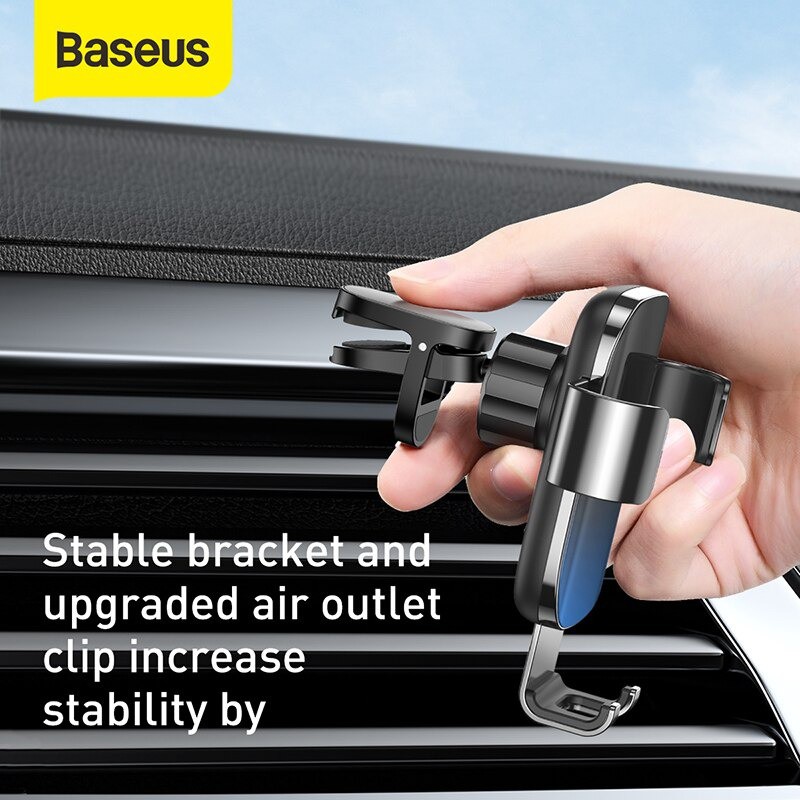 Đế giữ điện thoại trên xe Ô Tô Baseus Glaze Gravity Car Mount