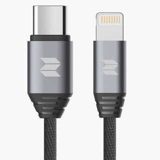 Cáp sạc nhanh iphone Rockspace M5 đầu Type C to lightning, sạc nhanh, ổn định, không nóng máy, chính hãng Bh 1 năm