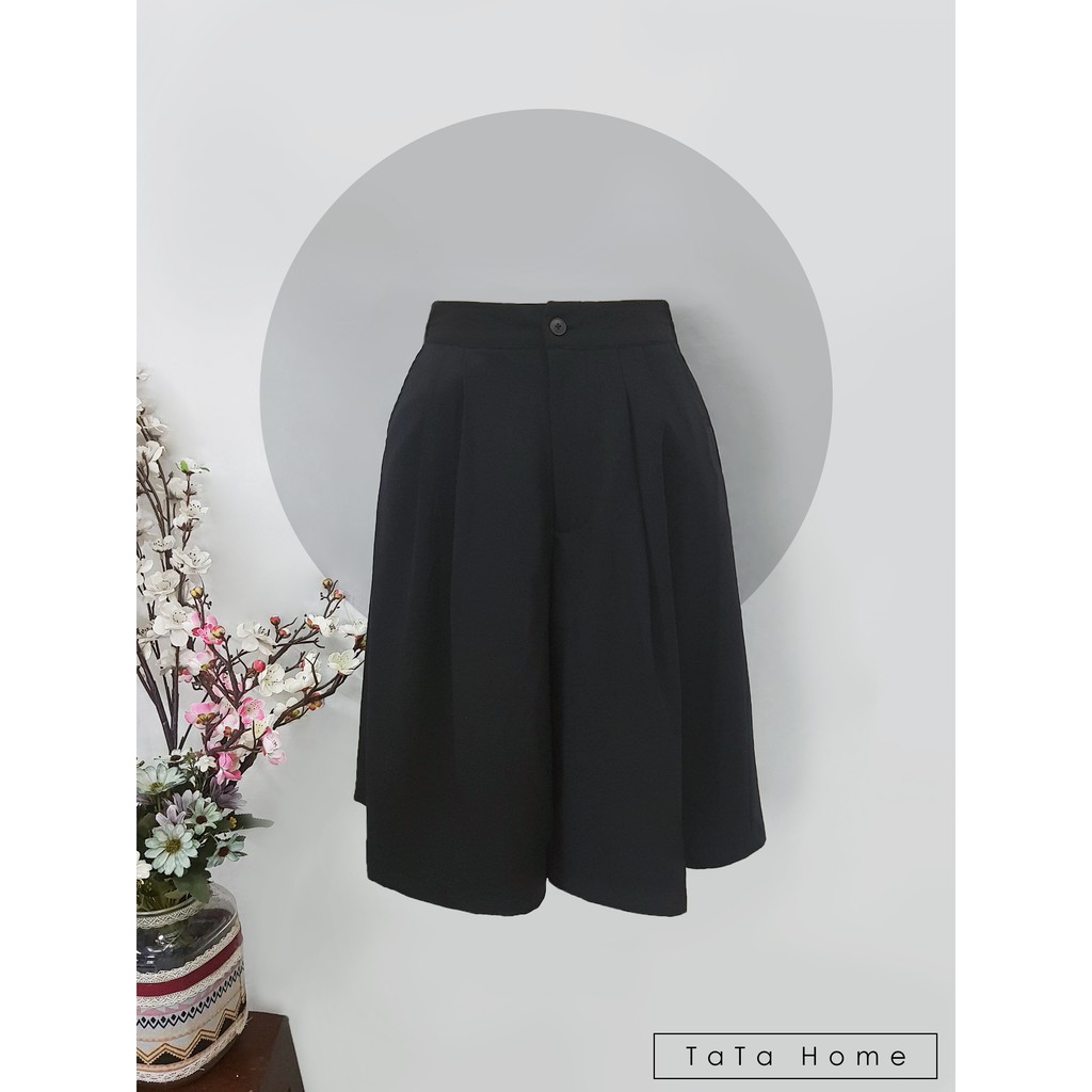 Quần Culottes - Quần ống rộng phom lửng