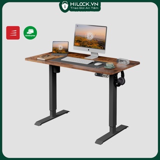 Bàn nâng hạ Ergonomic Smart Desk V2 Công Thái Học + Mặt bàn vân gỗ Sồi - Bàn nâng hạ thông minh tự động điều chỉnh điện