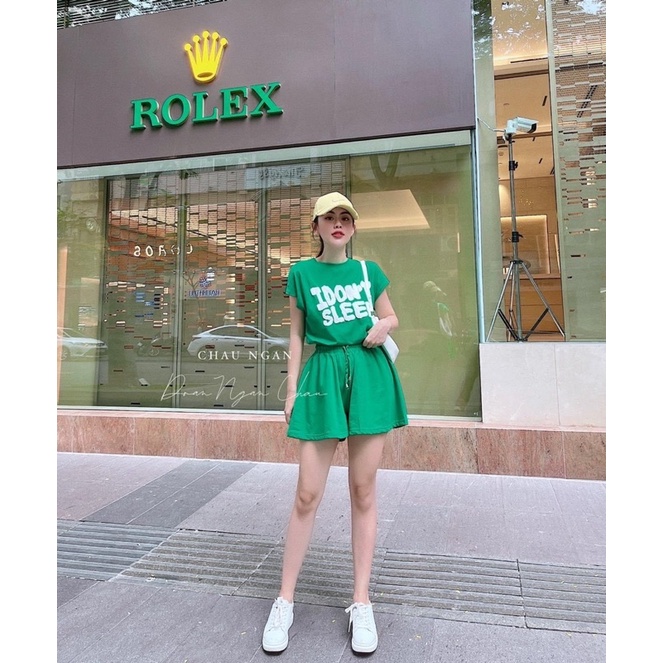 I DONT SLEPP - Set Đùi rộng Giả Váyy | BigBuy360 - bigbuy360.vn